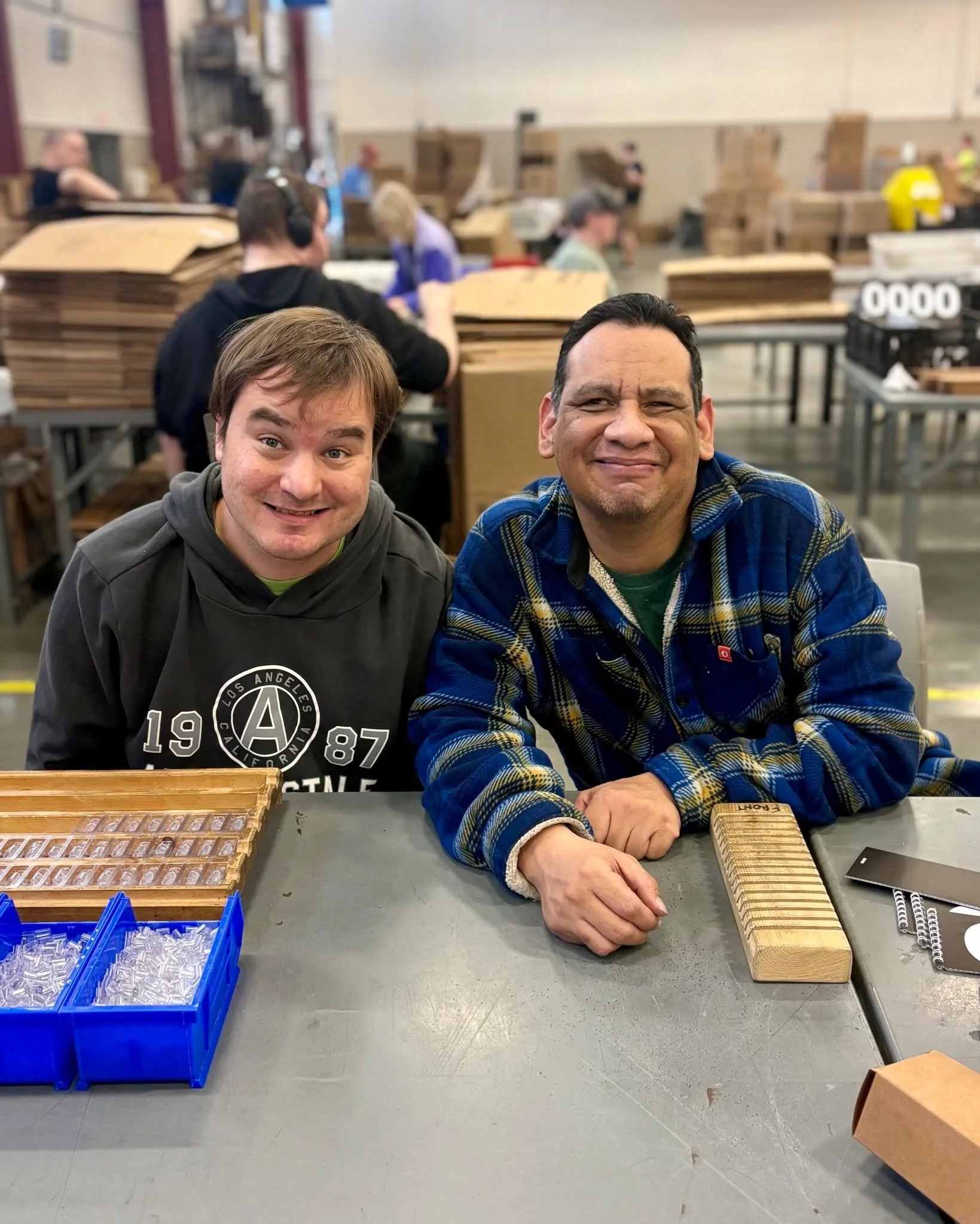 Work is about more than the job. It is about purpose, belonging, and the friendships formed along the way. Jose and Patrick have built a special friendship in our Training Center, reminding us that meaningful work creates connection too. 💙