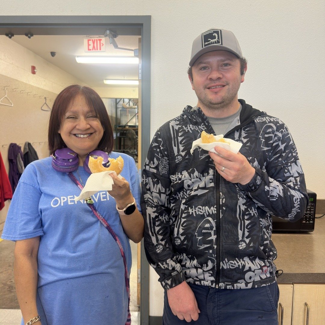 Huge thank you to The City of Rogers  for stopping by Open Avenues with donuts and smiles today! 🍩

We&rsquo;re grateful for your support and for taking the time to connect with our team and community. Small acts of kindness make a big impact &mdash