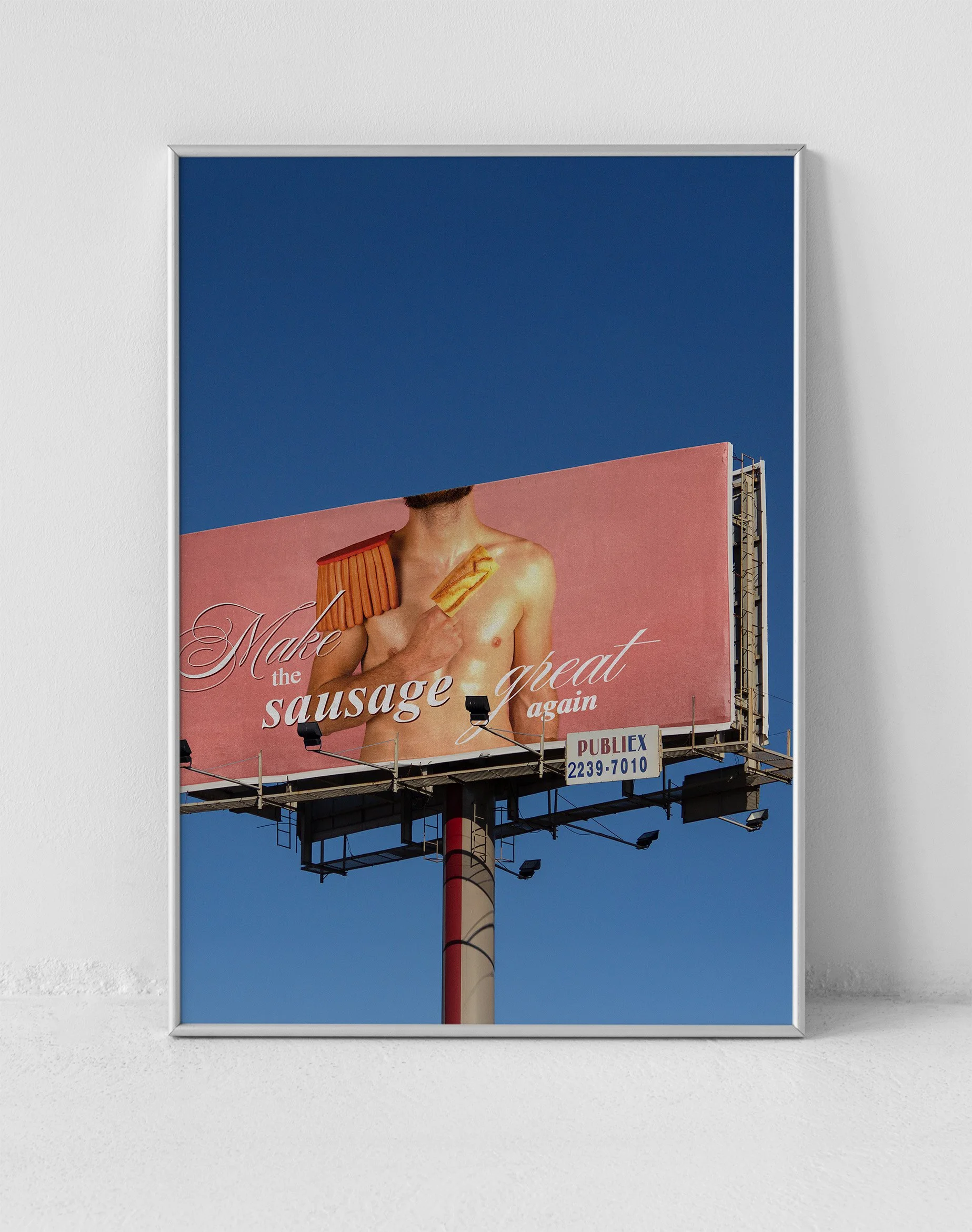 Make the sausage great again, poster photo