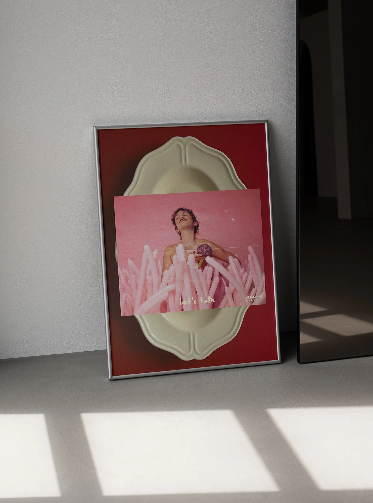 Let’s Talk, photographic poster