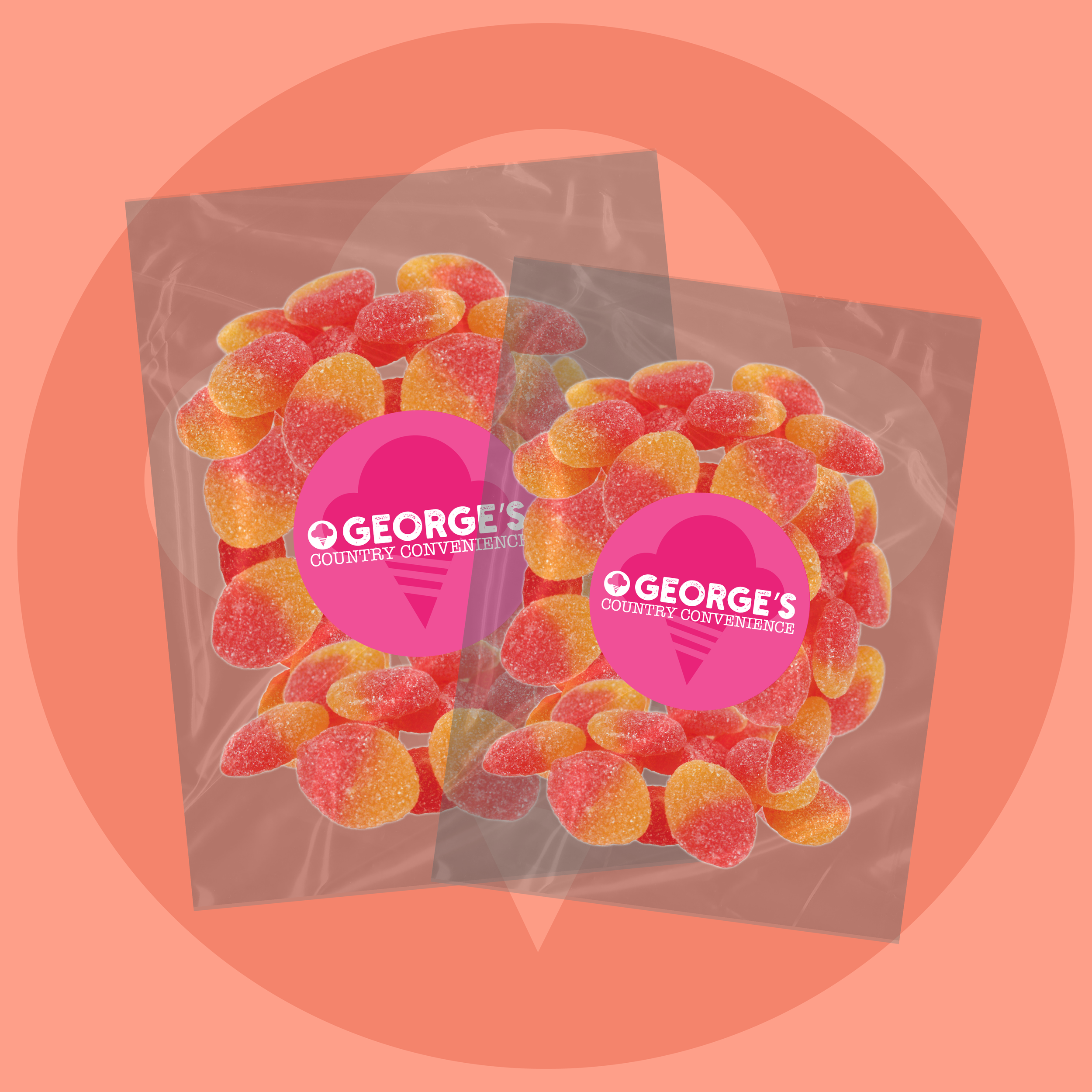 Sour Peach Slices
