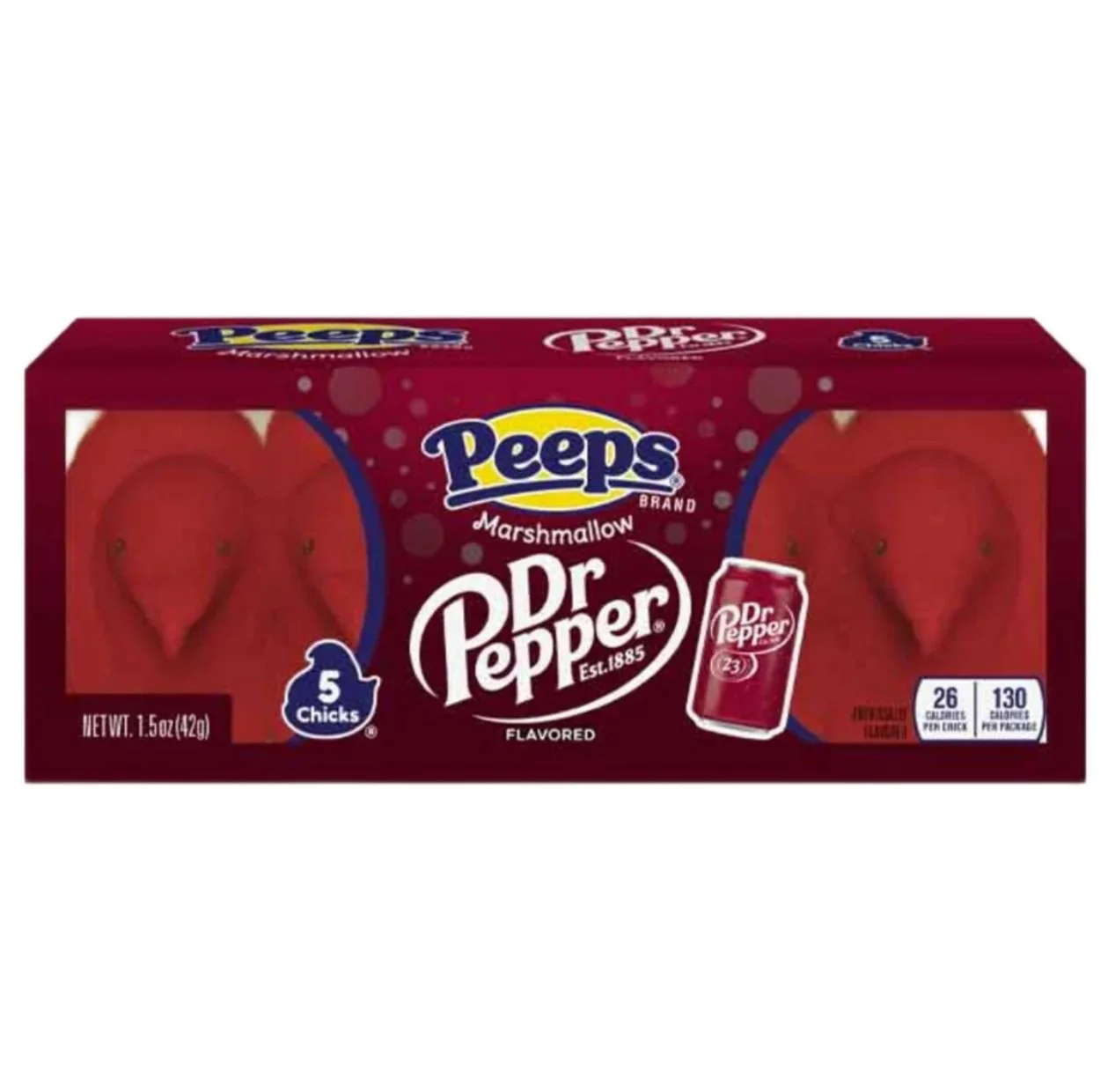 Peeps Dr Pepper Flavoured Marshmallow Chicks