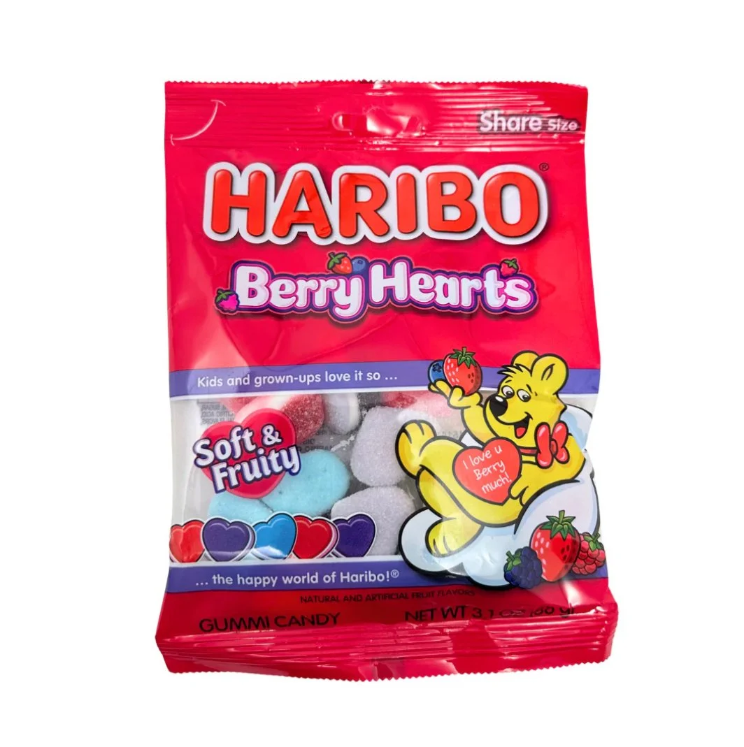 Haribo Berry Hearts Share Size