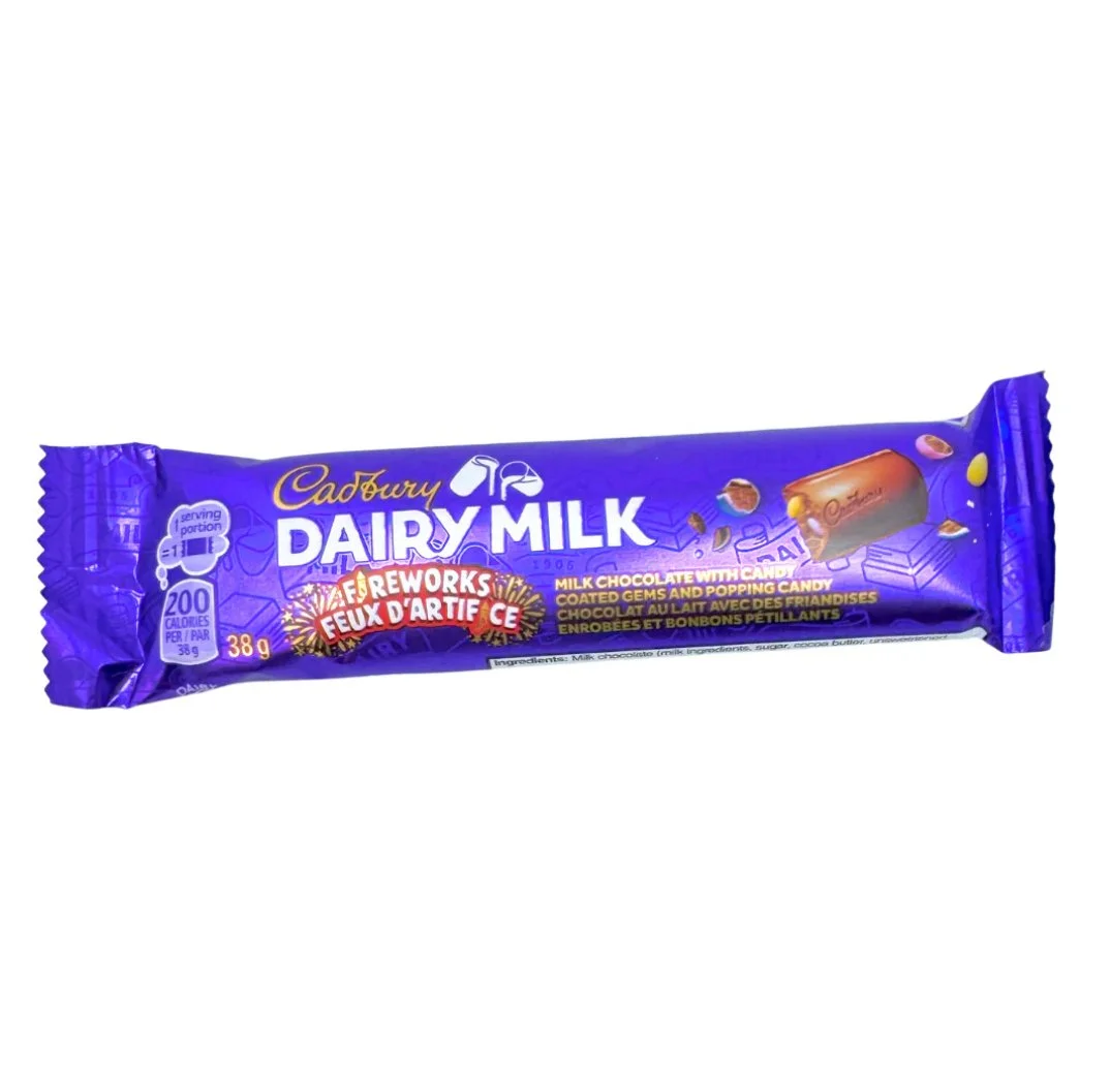 Dairy Milk Fireworks Chocolate Bar