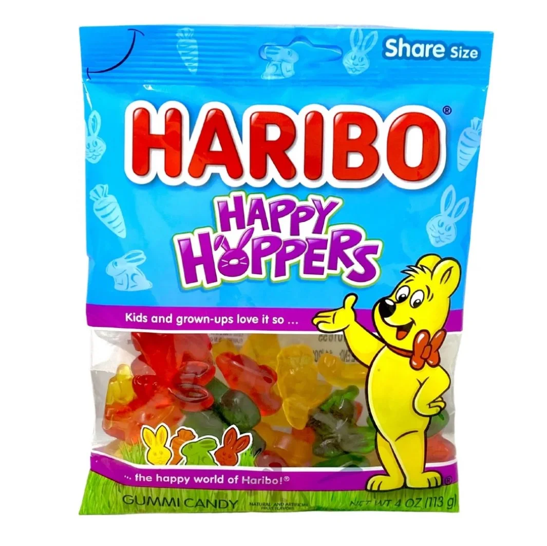 Haribo Happy Hoppers Gummi Candy