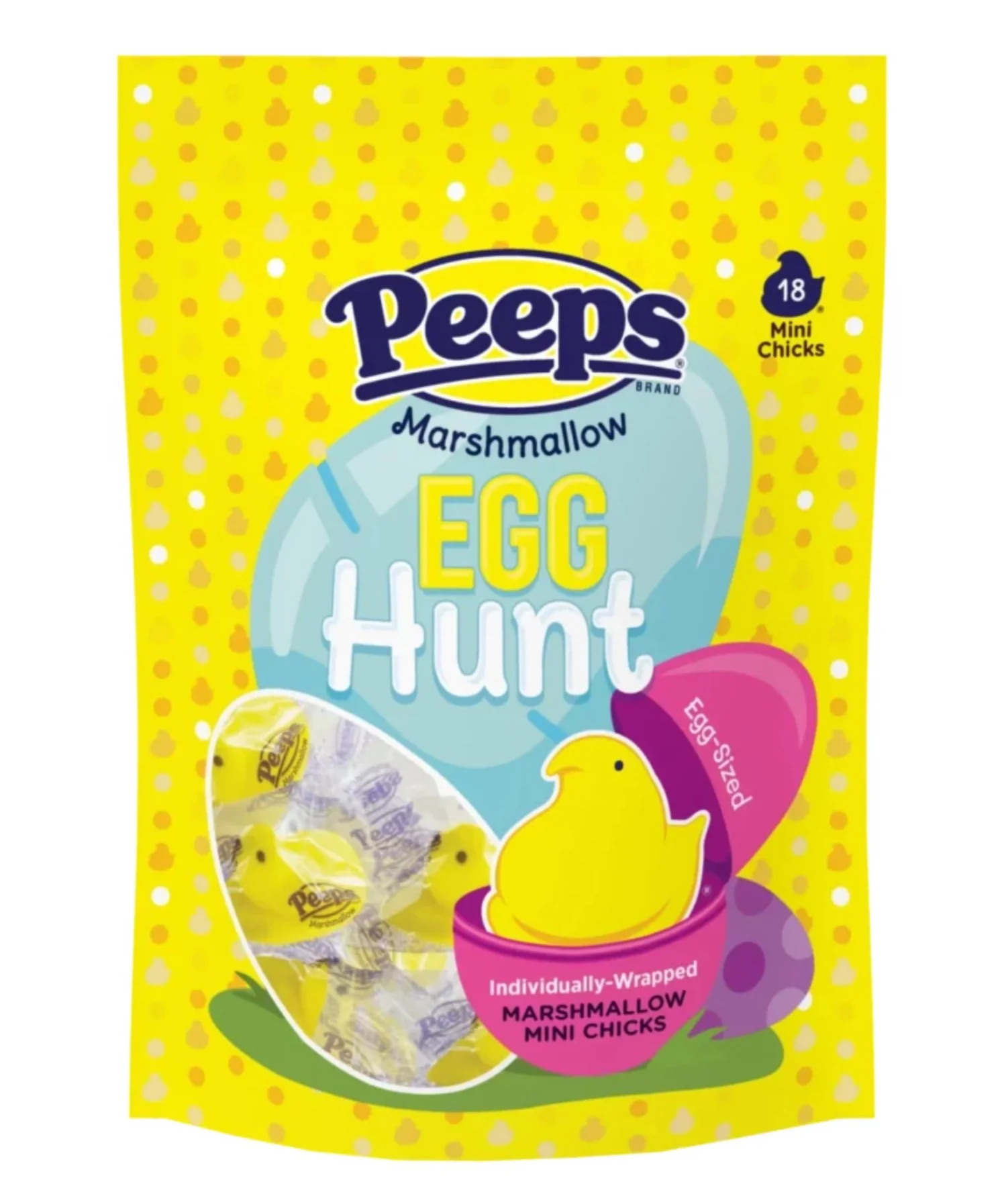 Peeps Marshmallow Egg Hunt Mini Chicks