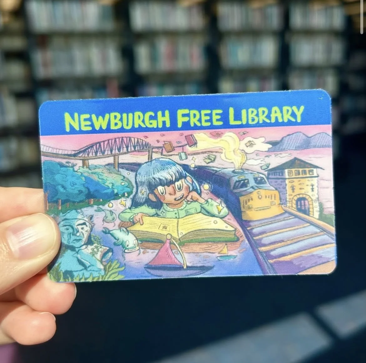 Newburgh Free Library Card