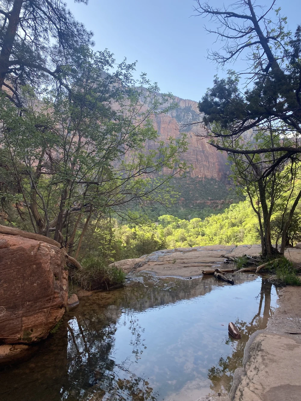Emerald Pool Hike Zion National Park 
