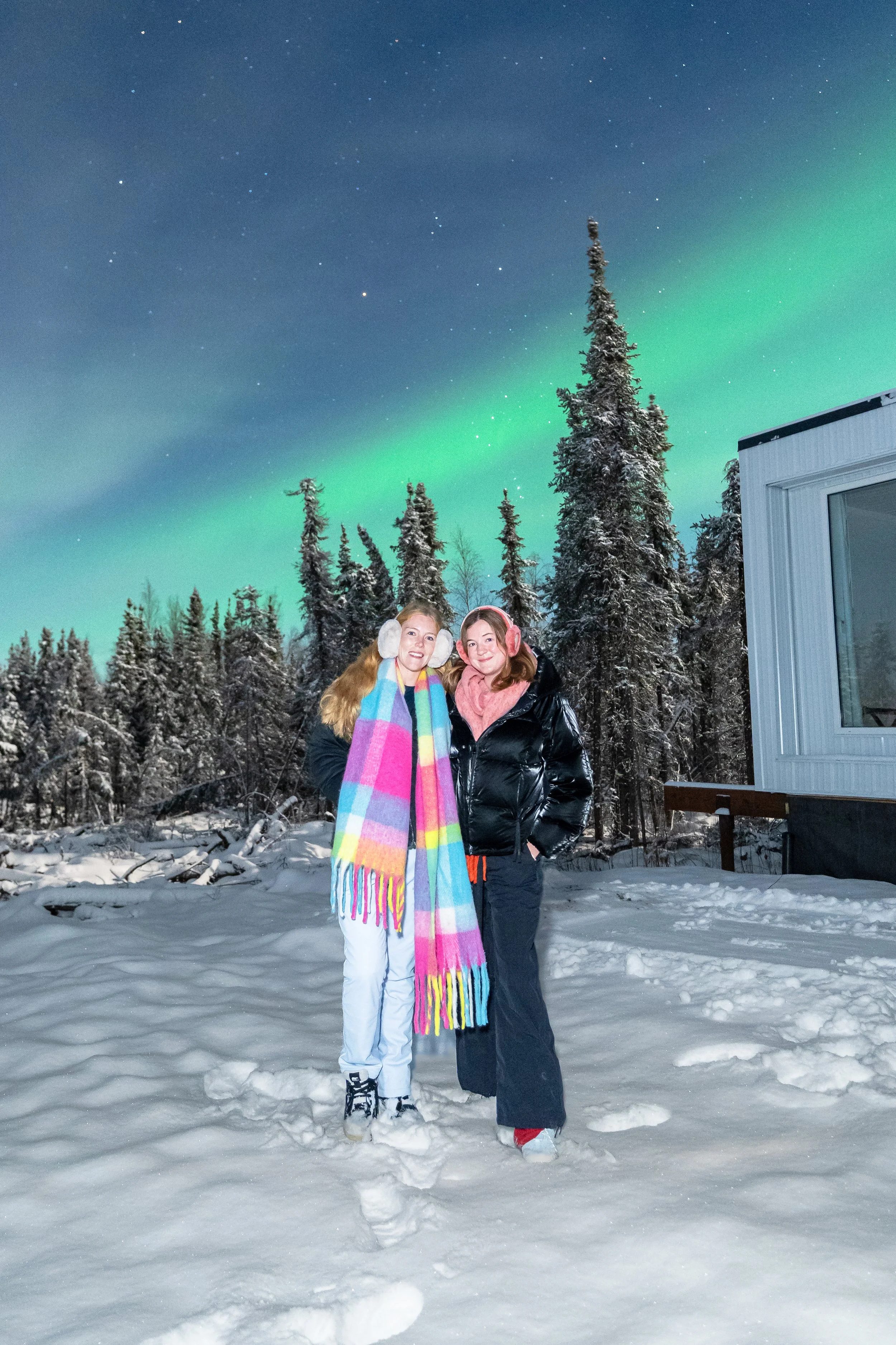 Northern Lights at Borealis Basecamp