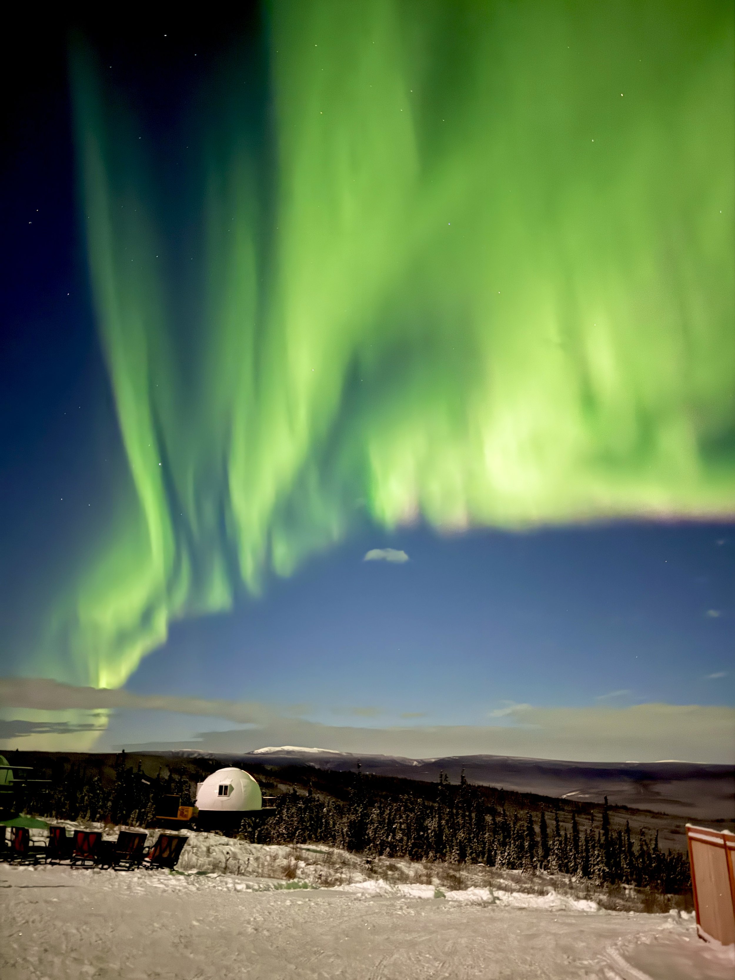 Aurora Borealis in Fairbanks, Alaska