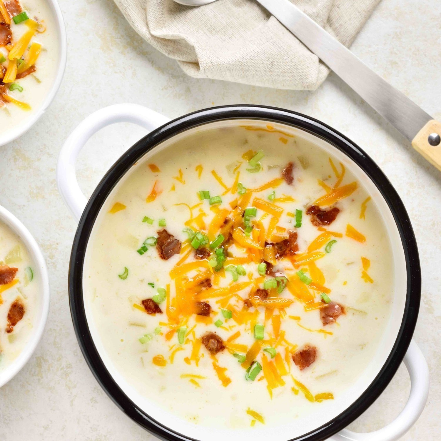4-Ingredient Quick and Easy Potato Soup — Lauren Lane Culinarian