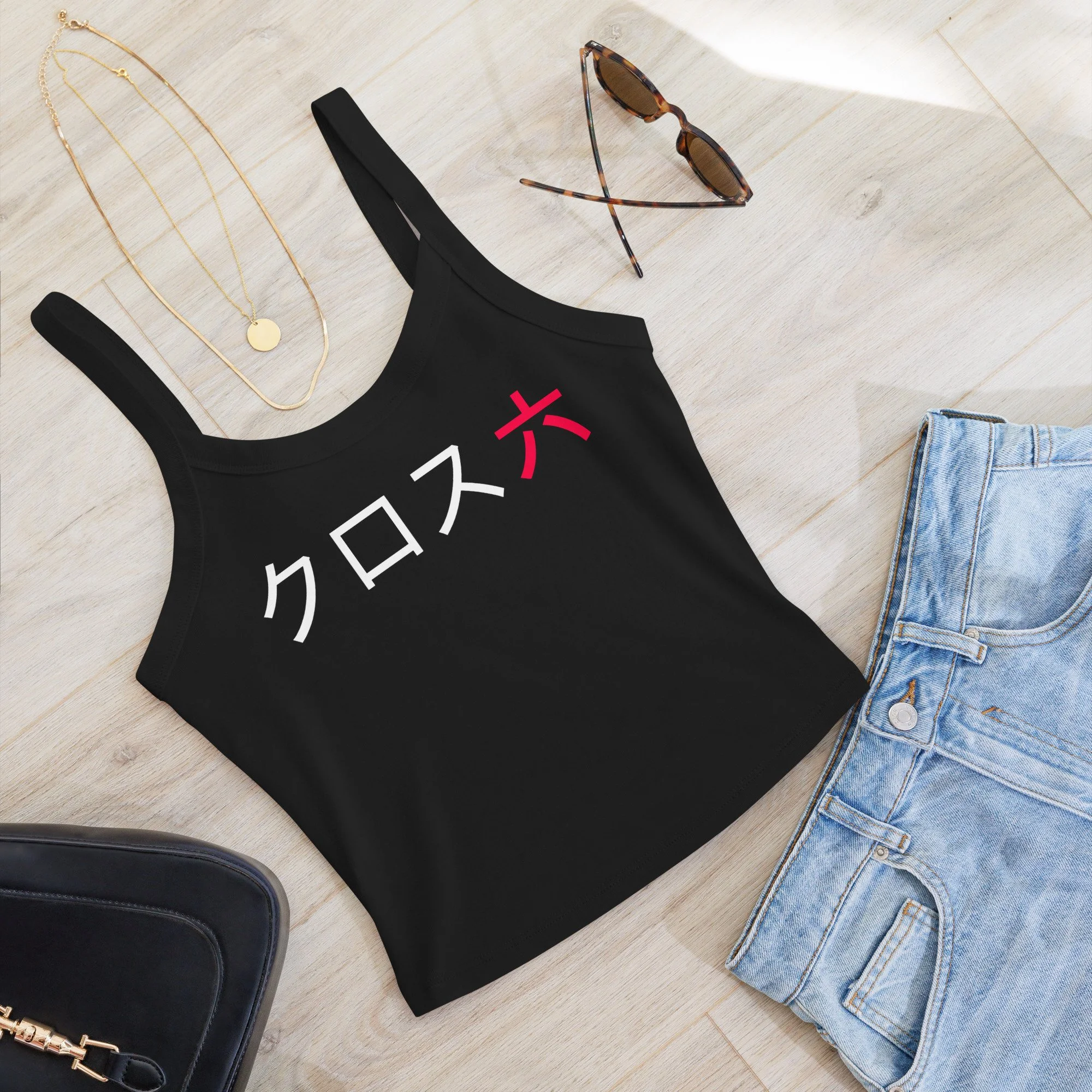 Women’s micro-rib tank top
