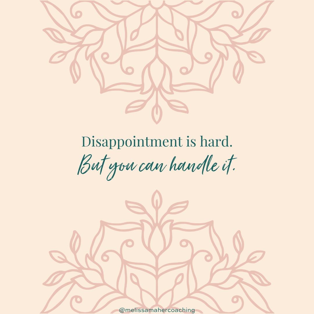 The Superpower of Tolerating Disappointment