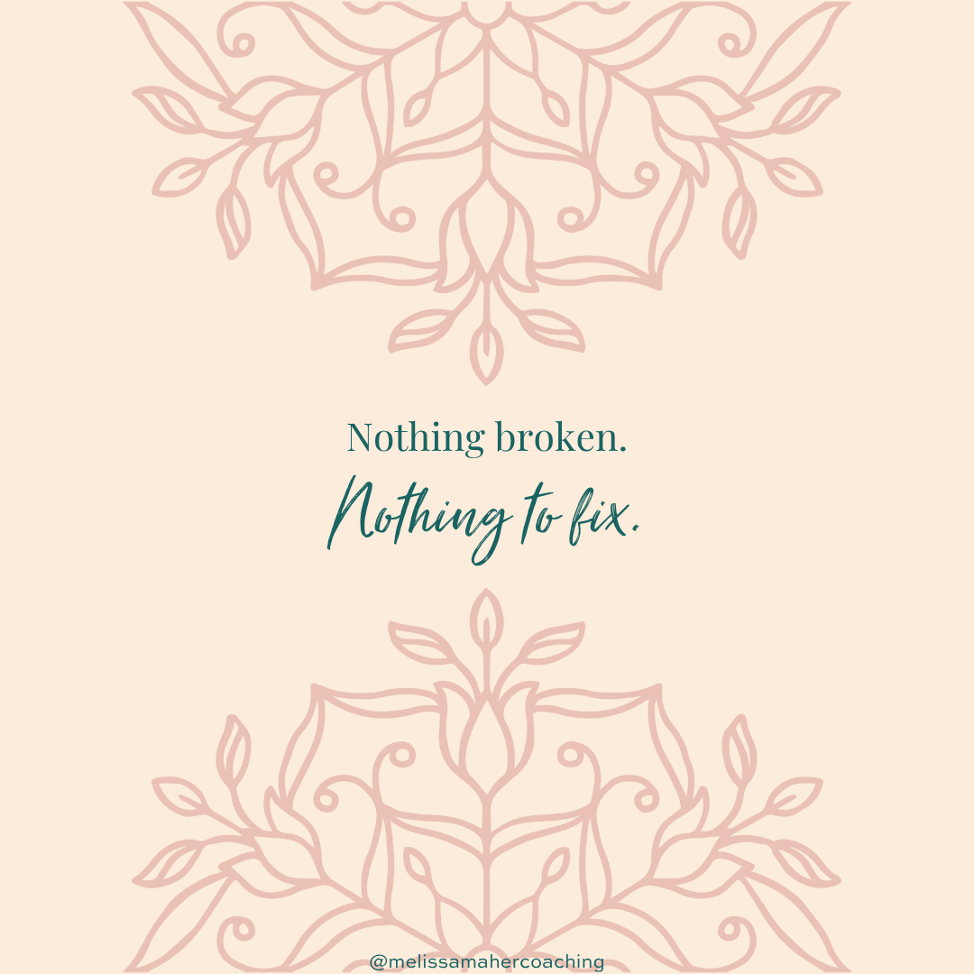 You Are Whole. Right Now. (Period.)