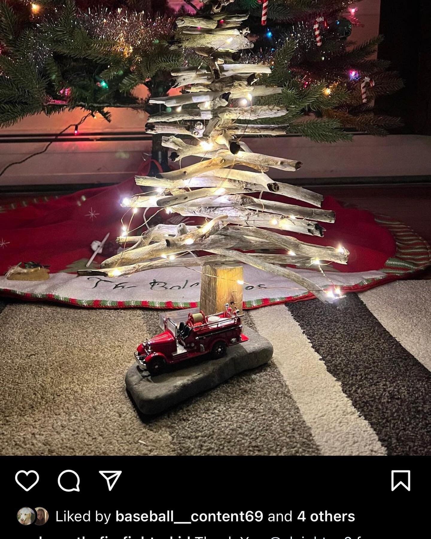 We are so glad you like it @andrew_thefirefighterkid #limingtonfarmmade #christmas2022🎄