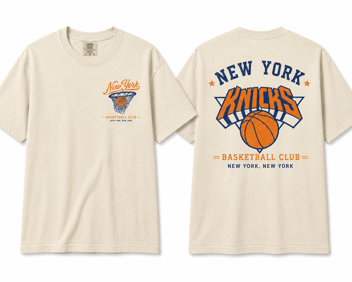 New York Basketball Club Vintage Tee 🏀
