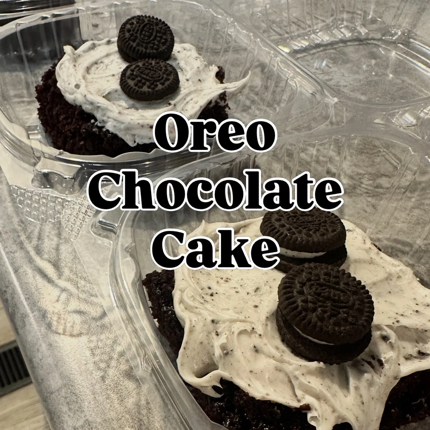 Limited grab &amp; go cake: OREO

Come grab one before it's gone. 

#treatyourself #bruudcoffeebar