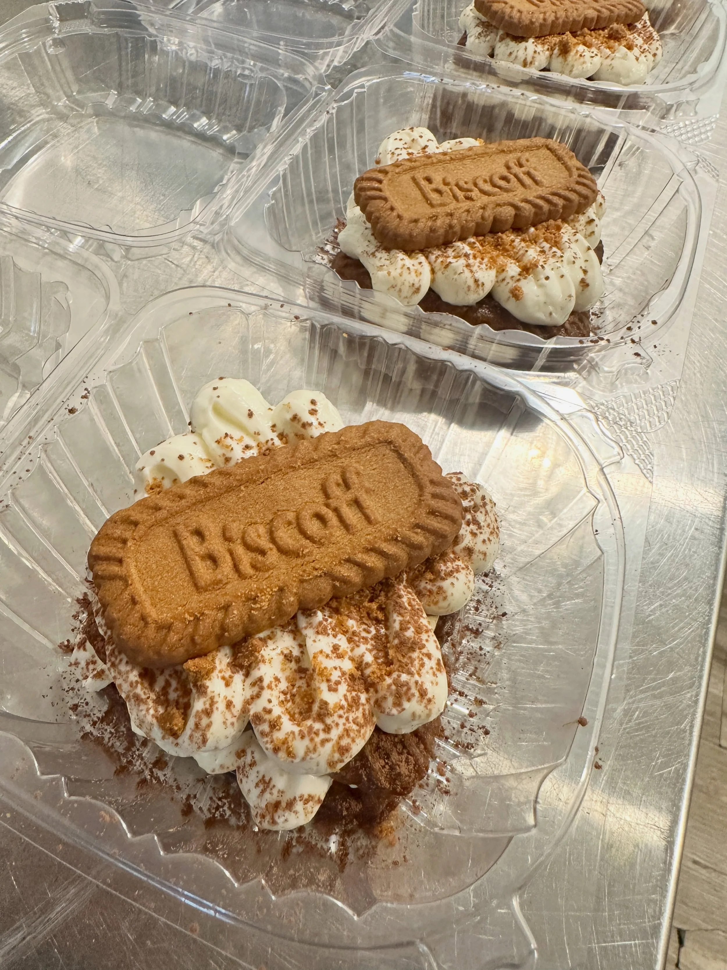 Biscoff Tiramisu available today! 

Get one before they're gone. 😍

#treatyourself #longweekendvibes