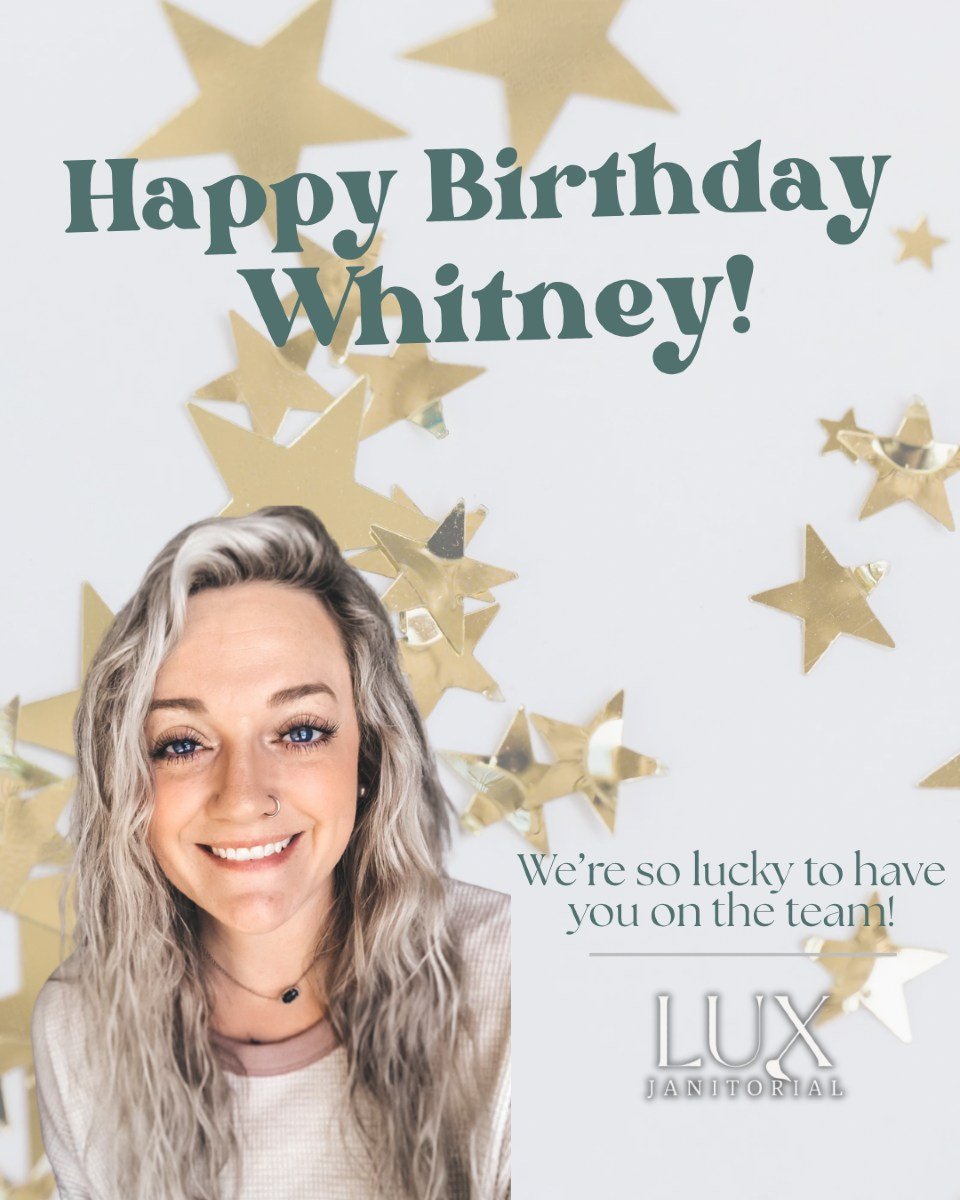 Today we’re celebrating Whitney!
Her dedication, positive attitude, and attention to detail make such a difference at Lux. We’re so grateful to have her on the team.
💙 Drop her a birthday wish in the comments below!