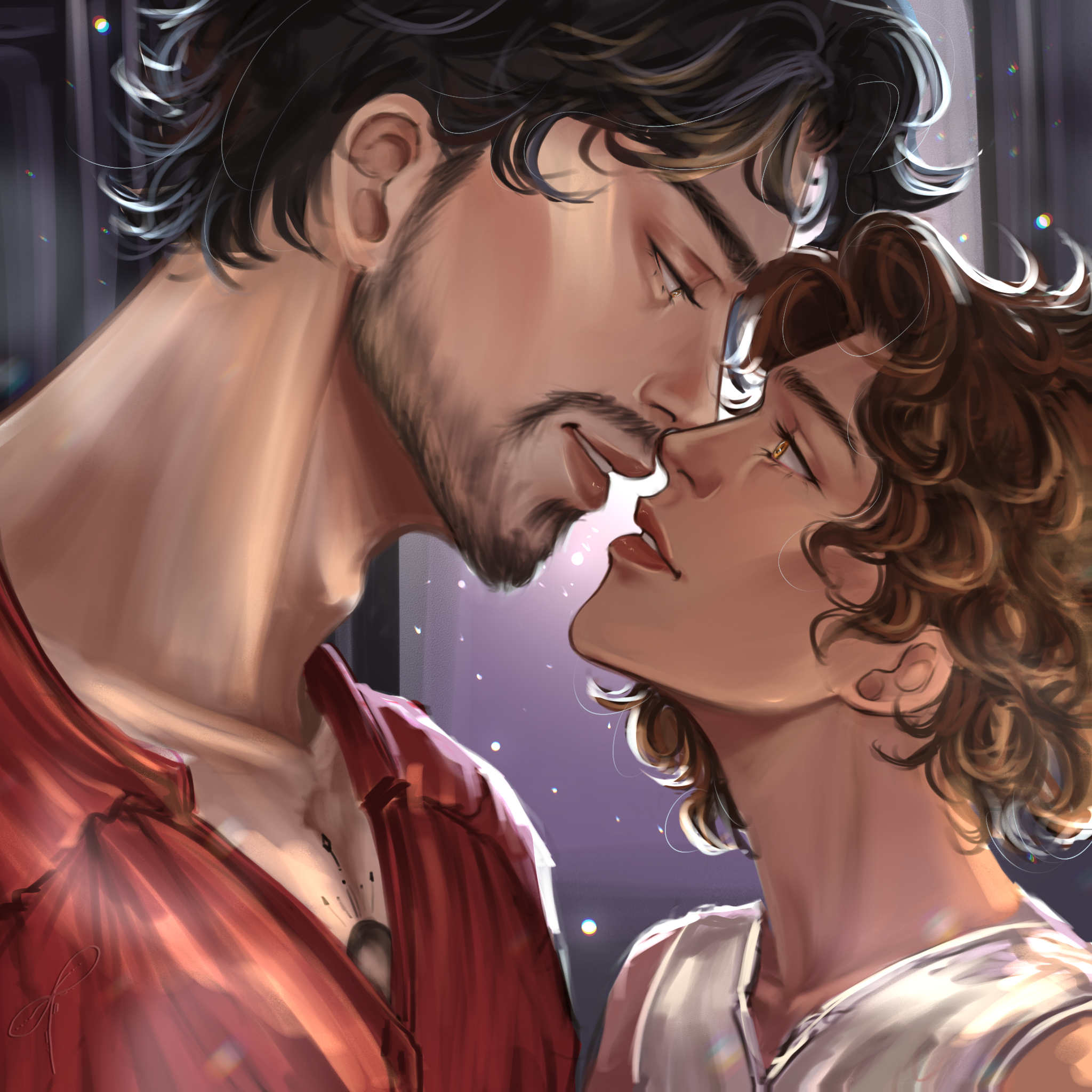 Corinne and Aryel by @akuristaxx