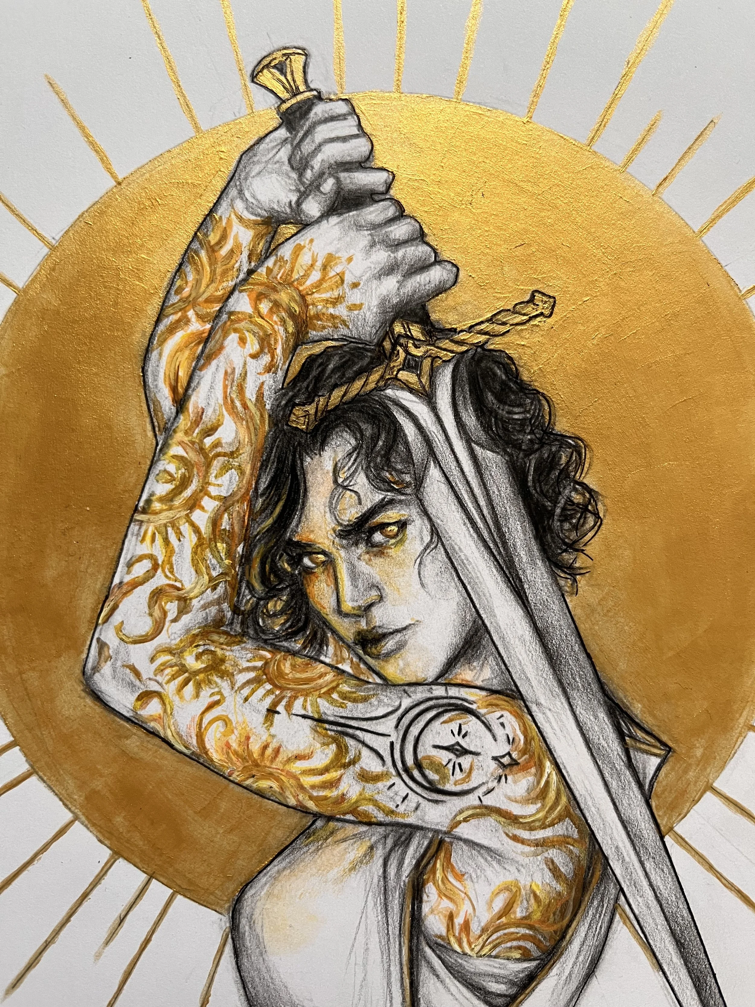 Corinne Anastos by @sunkissedillustration