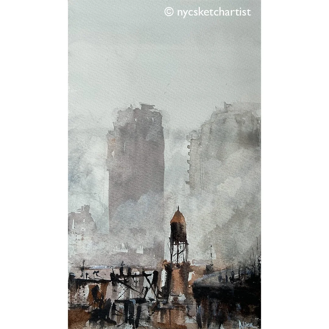 Smoke, Rain and Water Towers