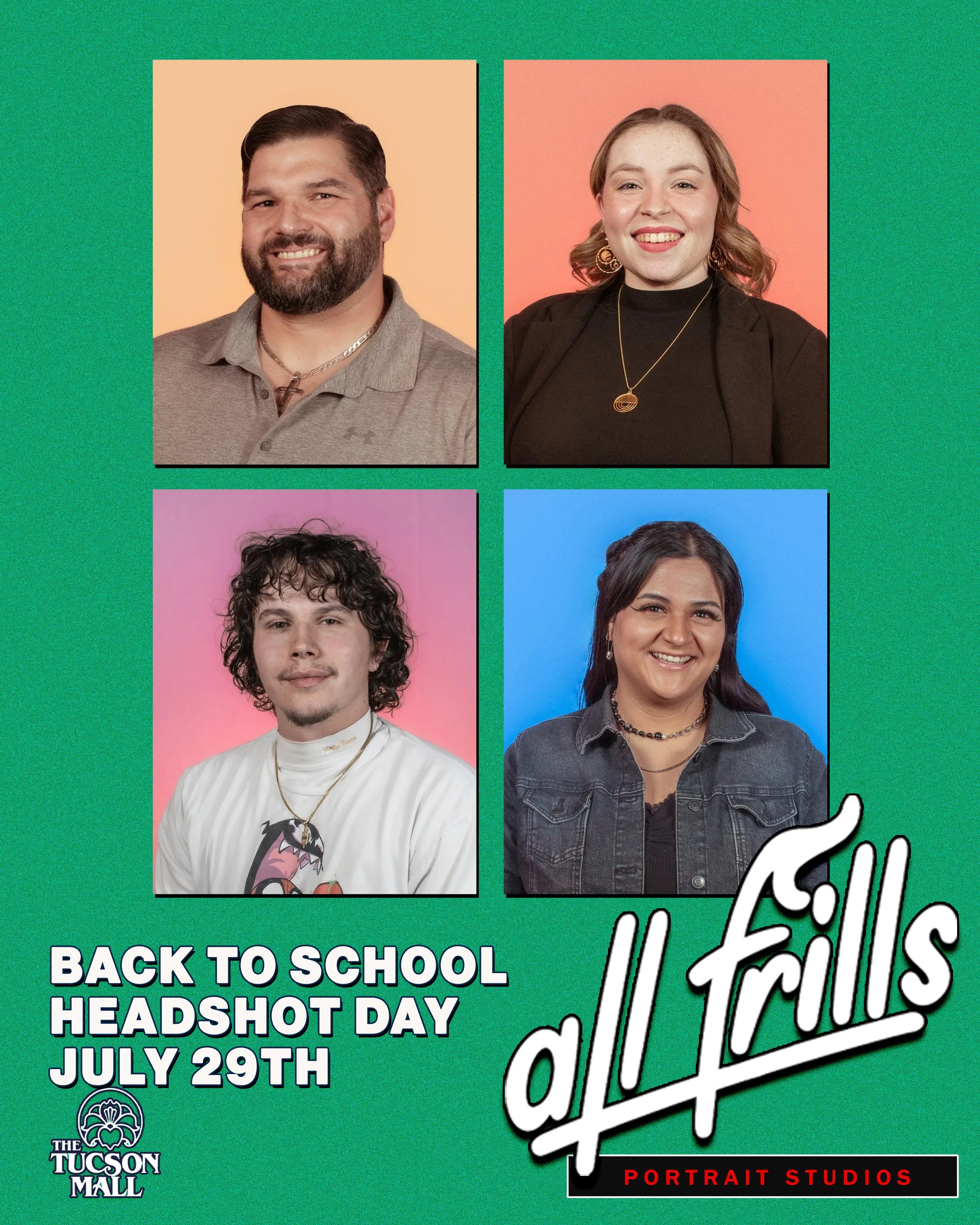 BACK TO SCHOOL : HEADSHOT DAY