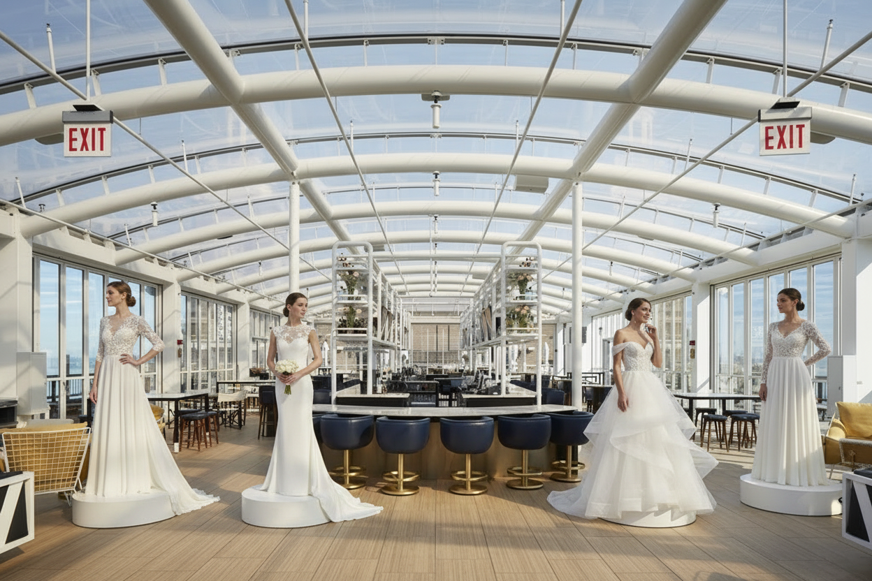 Informal Modeling at National Bridal Market Chicago Gala - Monday, August 17th