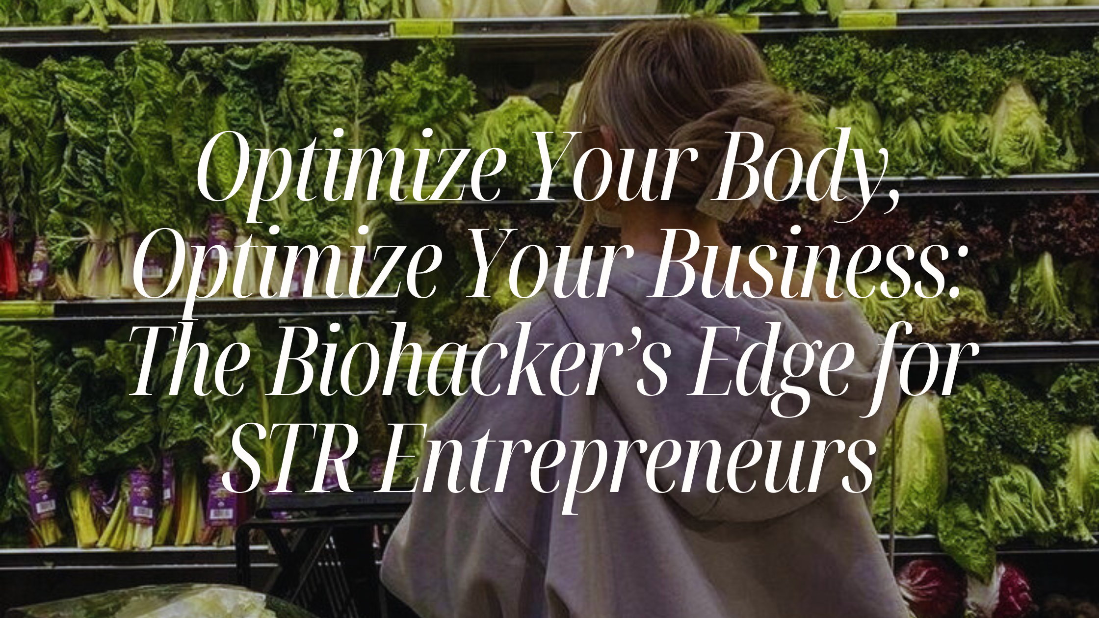 Optimize Your Body, Optimize Your Business