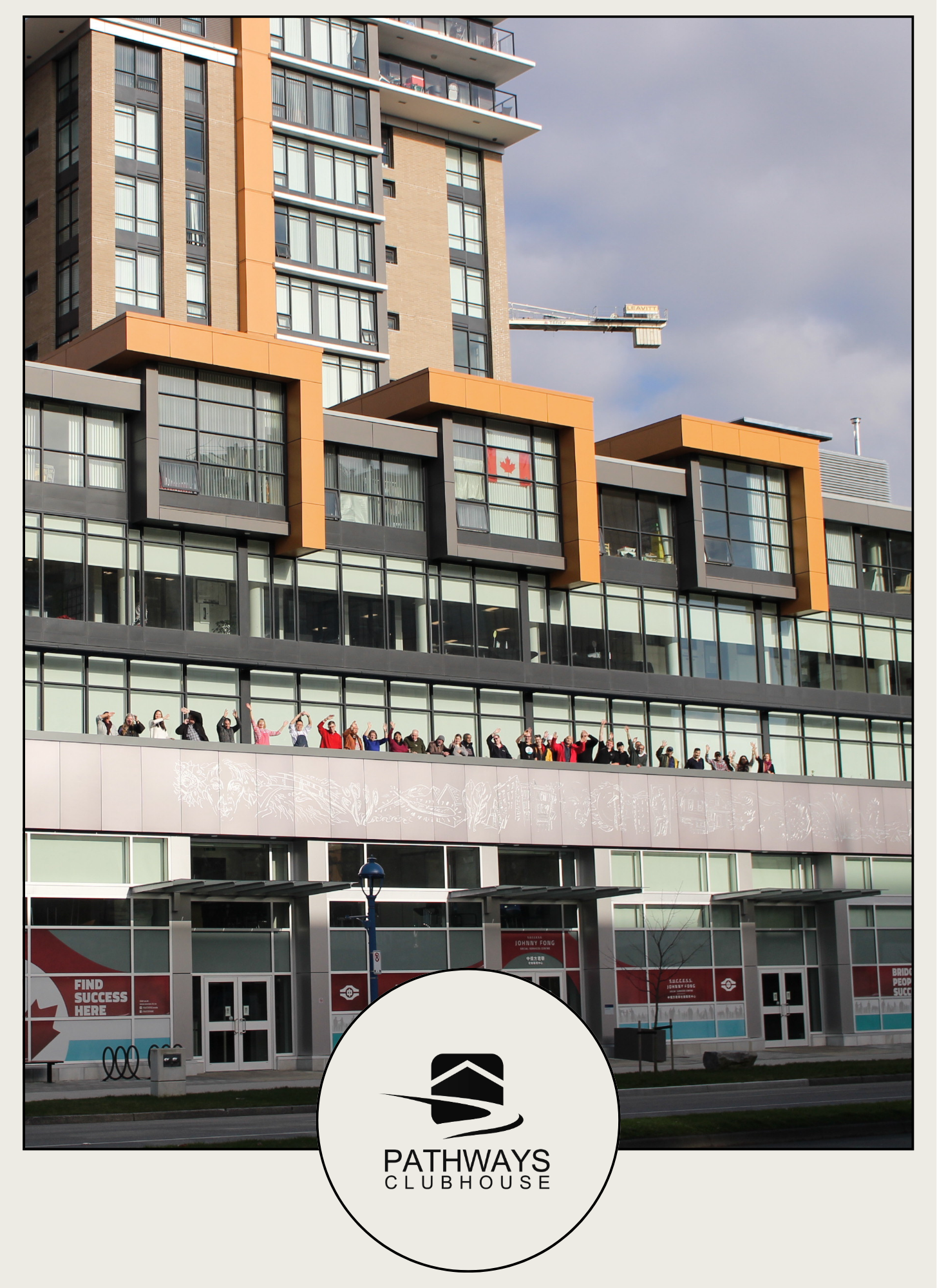 Exterior image of Pathways Clubhouse, located in Richmond, BC