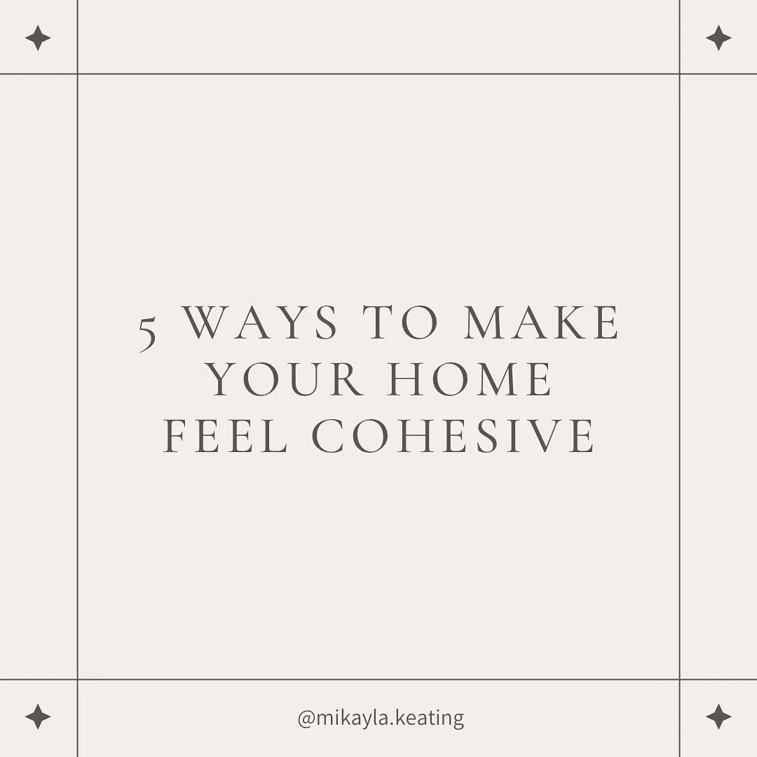You are going to want to save this! 

Swipe through for my top recommendations on how to make your home feel cohesive.

Follow for more home design tips and ideas ✨ Comment your favorite way to make your house feel like home.

#homedesigners #homedes