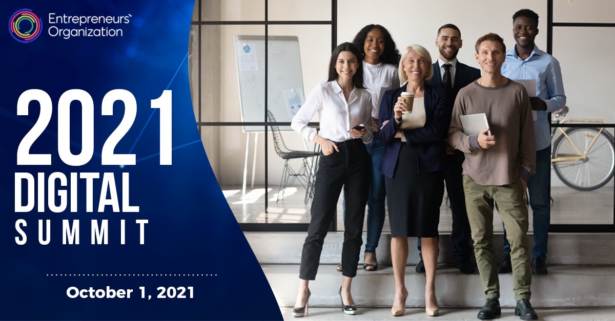 GRAPHICS: Entrepreneurs' Organization 2021 Digital Summit Banner