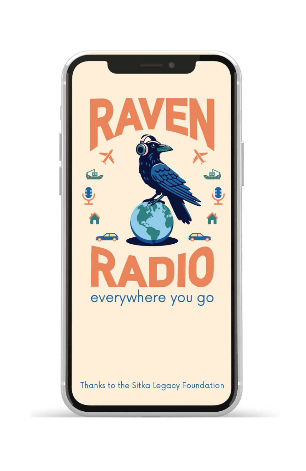 KCAW App Landing Page