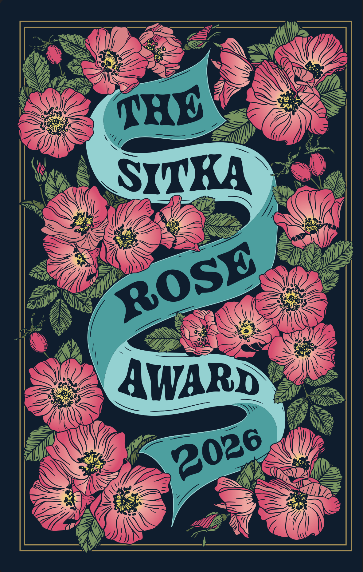 Custom Artwork and Printing for Sitka Rose Awards