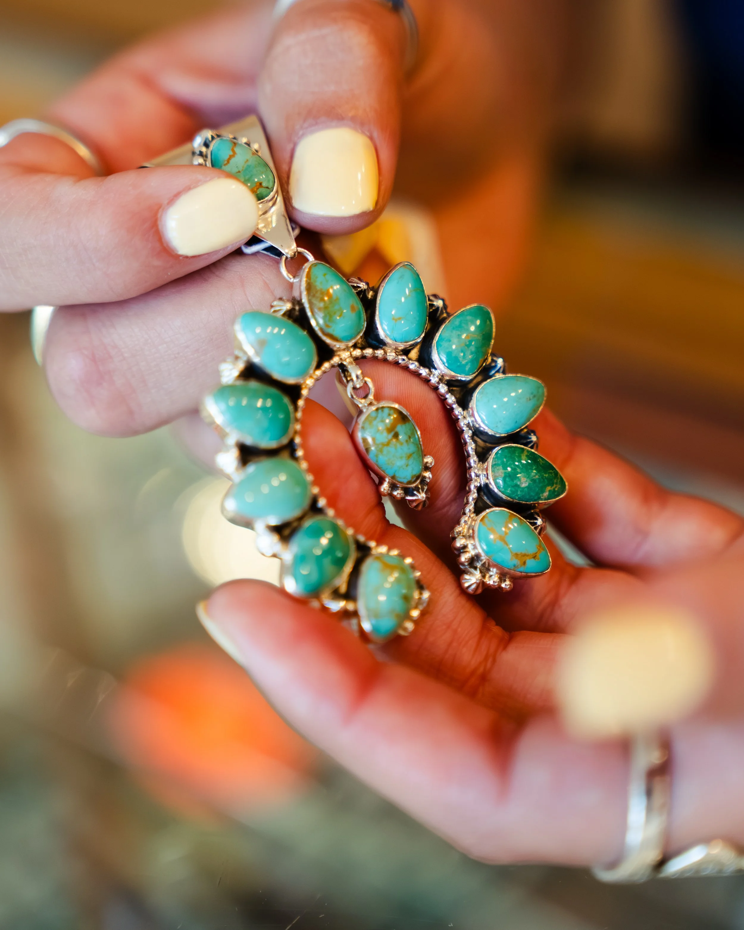 Naja Turquoise Pendant