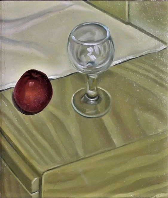 Apple and Wine Glass (1979)