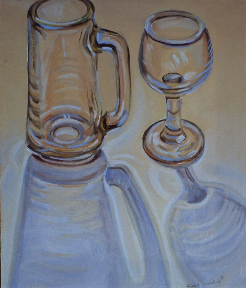Glass Mug and Wine Glass (1981)