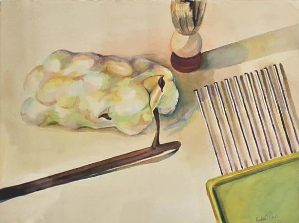 richard-l-tuck-modernist-painting-watercolor-cotton-hai