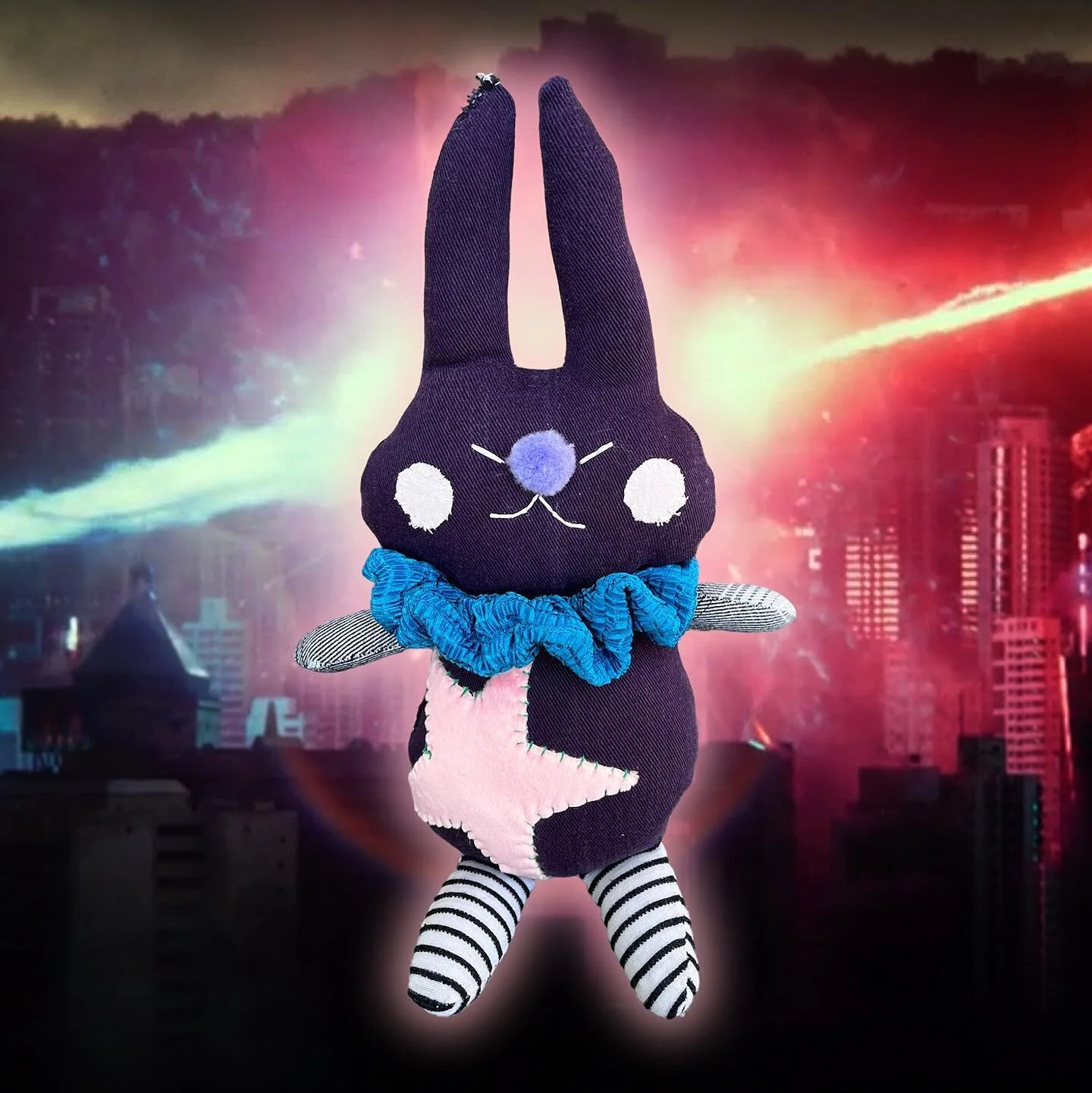 𝕲𝖗𝖎𝖒𝖆𝖈𝖊 🦇 bat drop this Friday ⭐️

.

.
.
 🏷️ #handmade&nbsp;#plushie&nbsp;#bat #plushcore&nbsp;#plushiesofinstagram #ooak #plushiecommunity #batplush #grimace