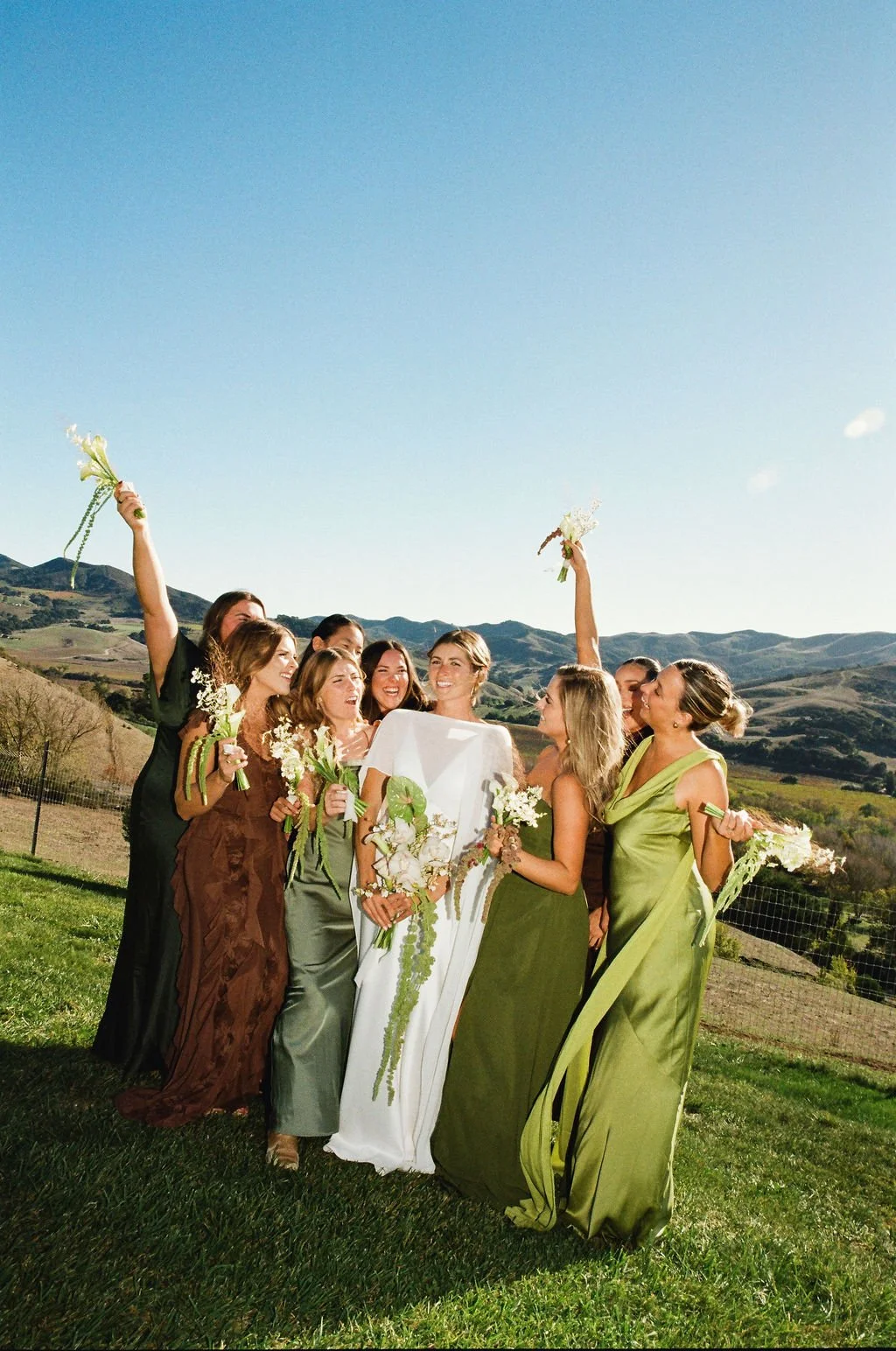 central coast countryside wedding 