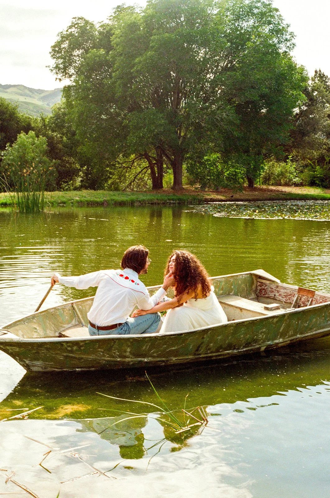 Storybook Pond Engagment Shoot