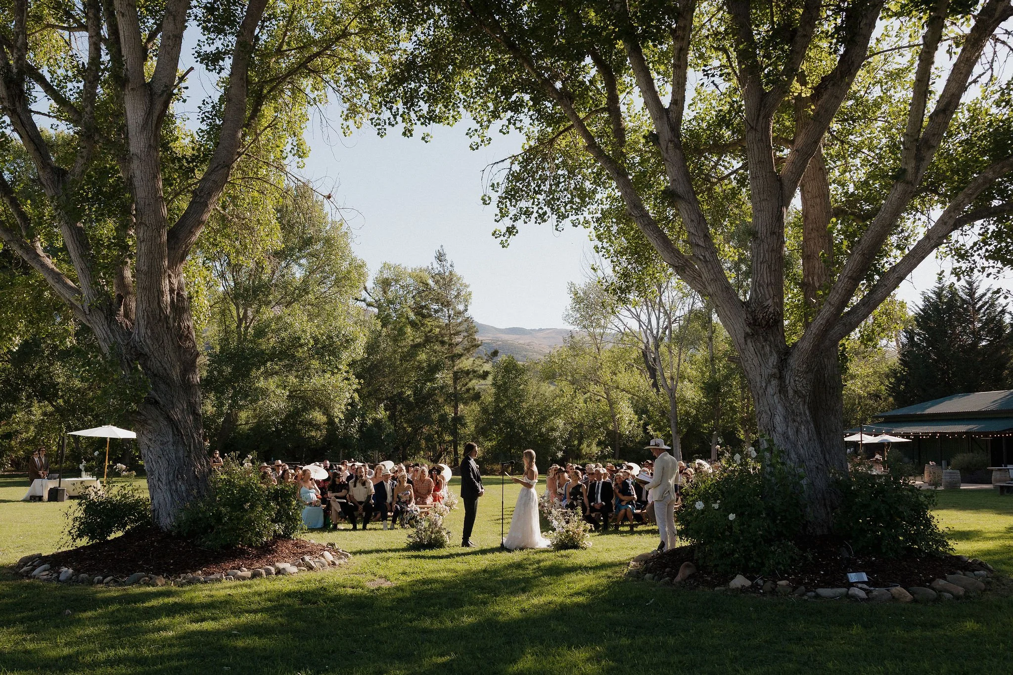 Tim & Caitlin in July