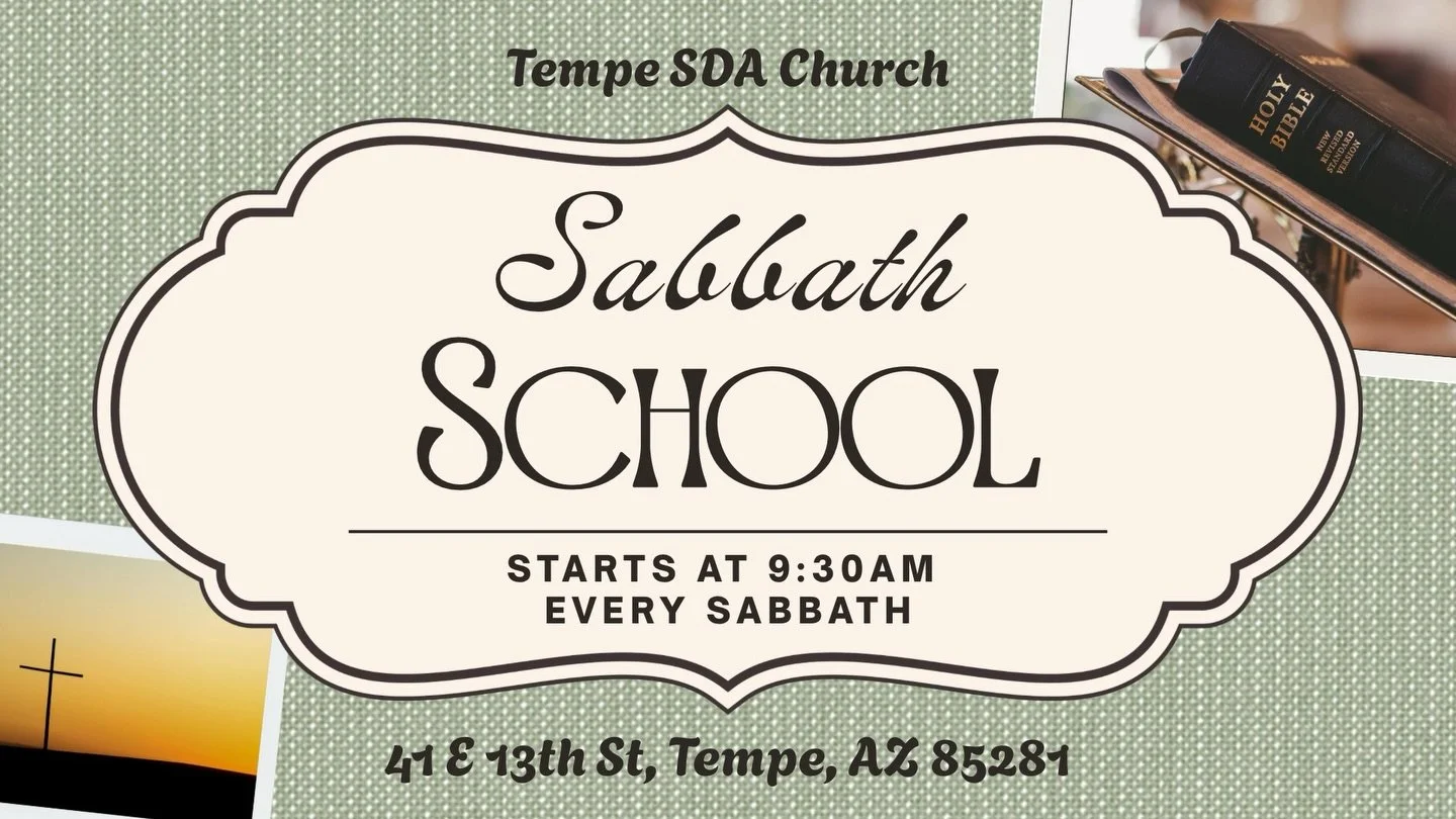 Sabbath School at Tempe SDA Church ⛪️

There&rsquo;s something really special about starting Sabbath together.

Our teachers put so much heart into creating spaces where you can grow, ask questions, and connect in a meaningful way. And the best part 