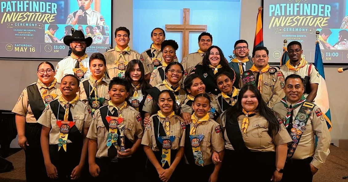 Investiture Sabbath with the Tempe Mighty Lions 🦁 
Amazing program led by our Pathfinders, before closing out another year 😊 

We are so proud of our Pathfinders and thankful for every person who poured into this club throughout the year. ❤️ Till n