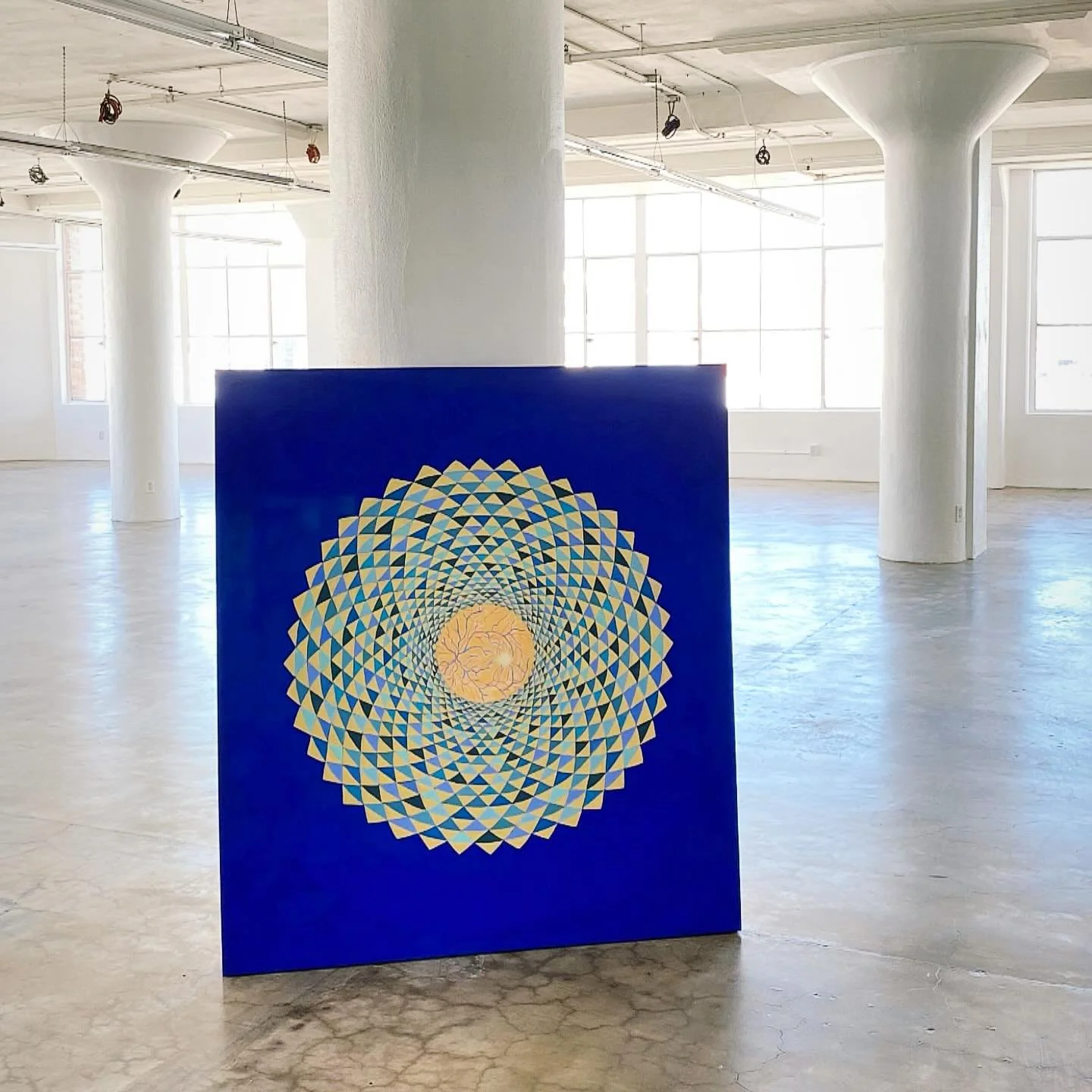 Los Angeles! This little baby will be on view tonight @bendixbuilding in unit 800, 7-10pm for a special frieze week open house reception for the whole Bendix building. 
It&rsquo;s going to be a wild time tonight in all 11 floors, roll by if you can! 