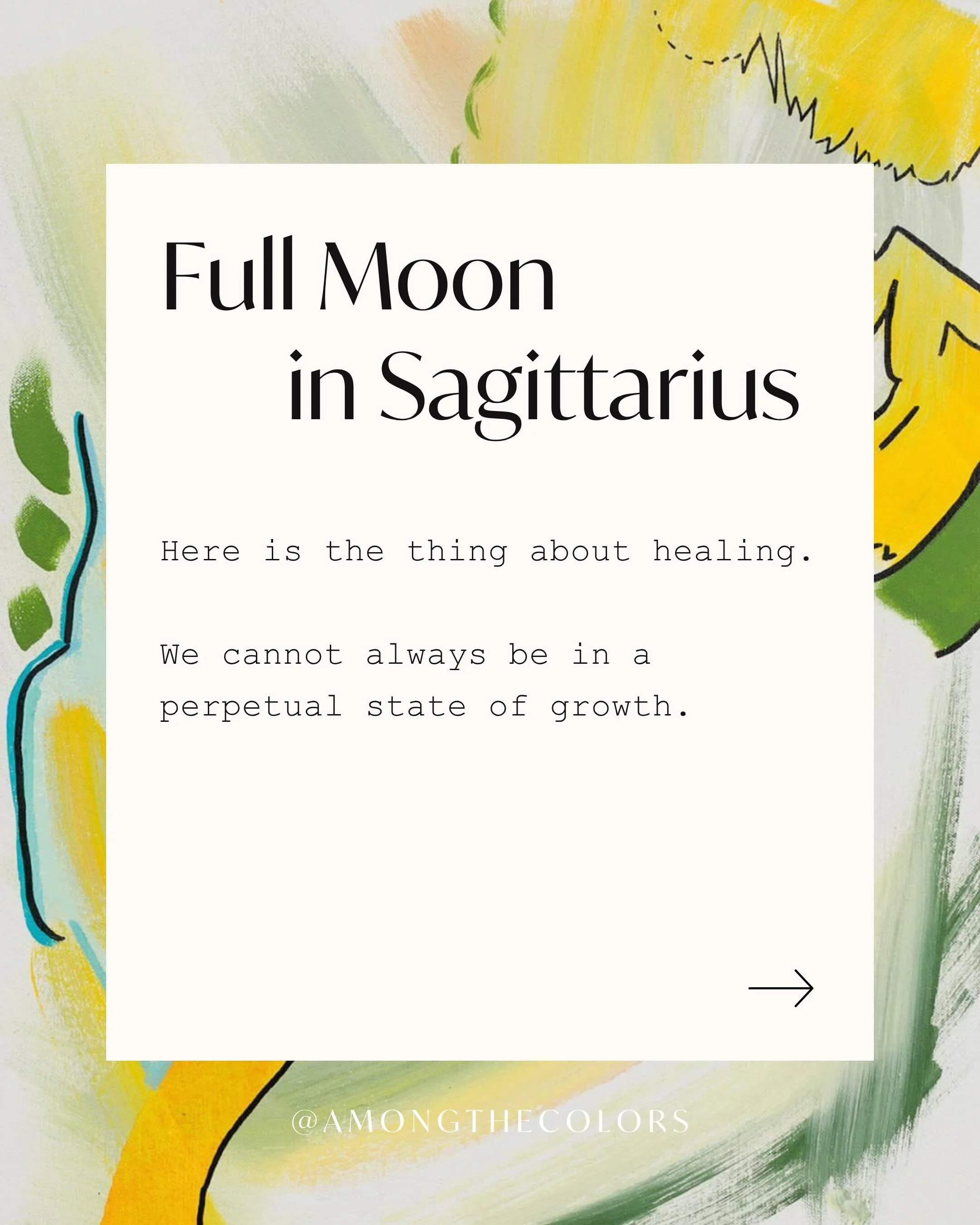 Tarot Card Pull for the Full Moon in Sagittarius 🏹✨

3 of Cups 🥂

The Full Moon in Sagittarius arrives this Sunday at 2:45am MST.

Taurus season is bringing some sweet relief after what felt like the constant pressure of April, am I right?! That Ma