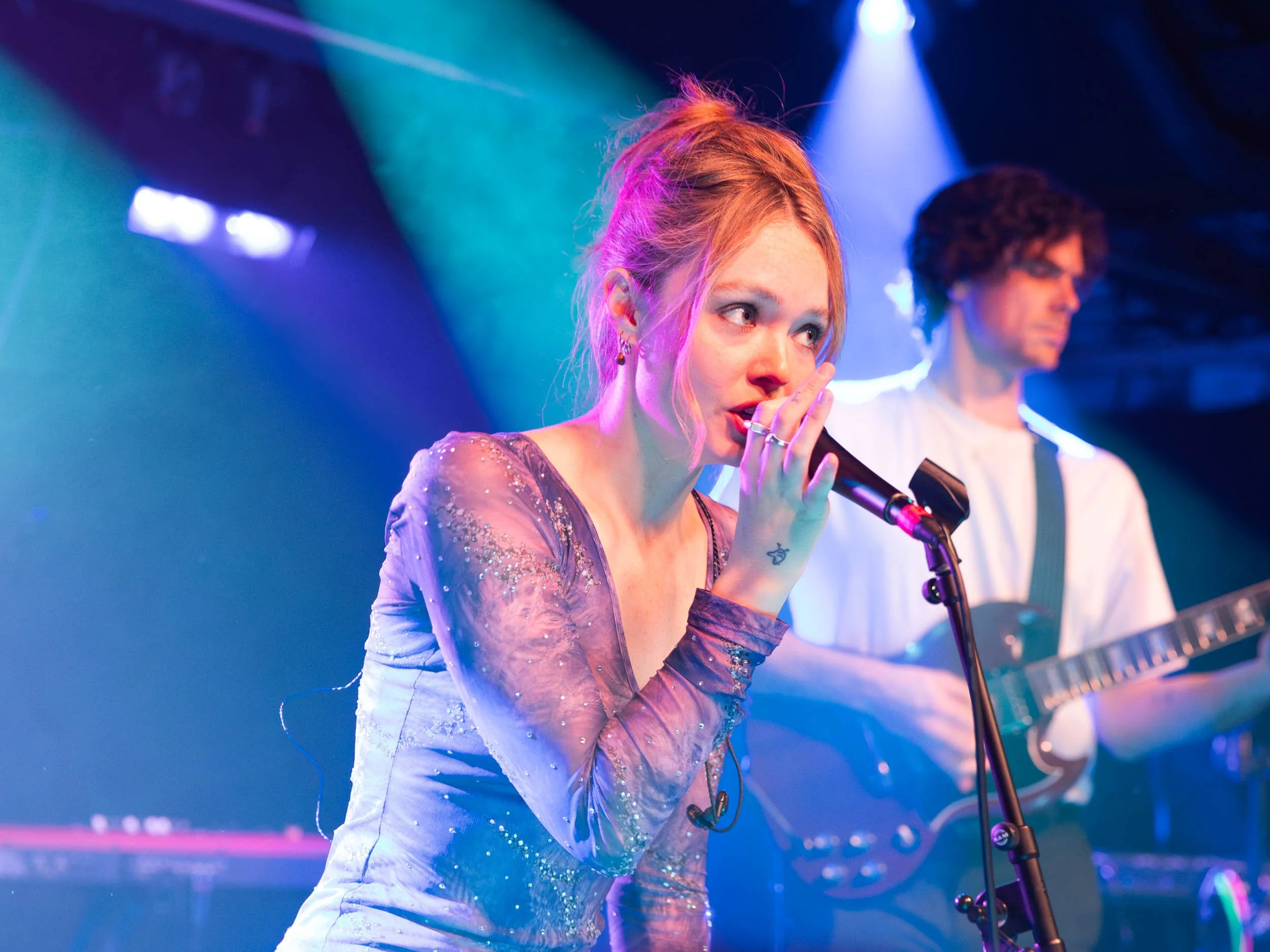 Charlotte Rose Benjamin opening for Sarah Kinsley, Vivarium, 2025