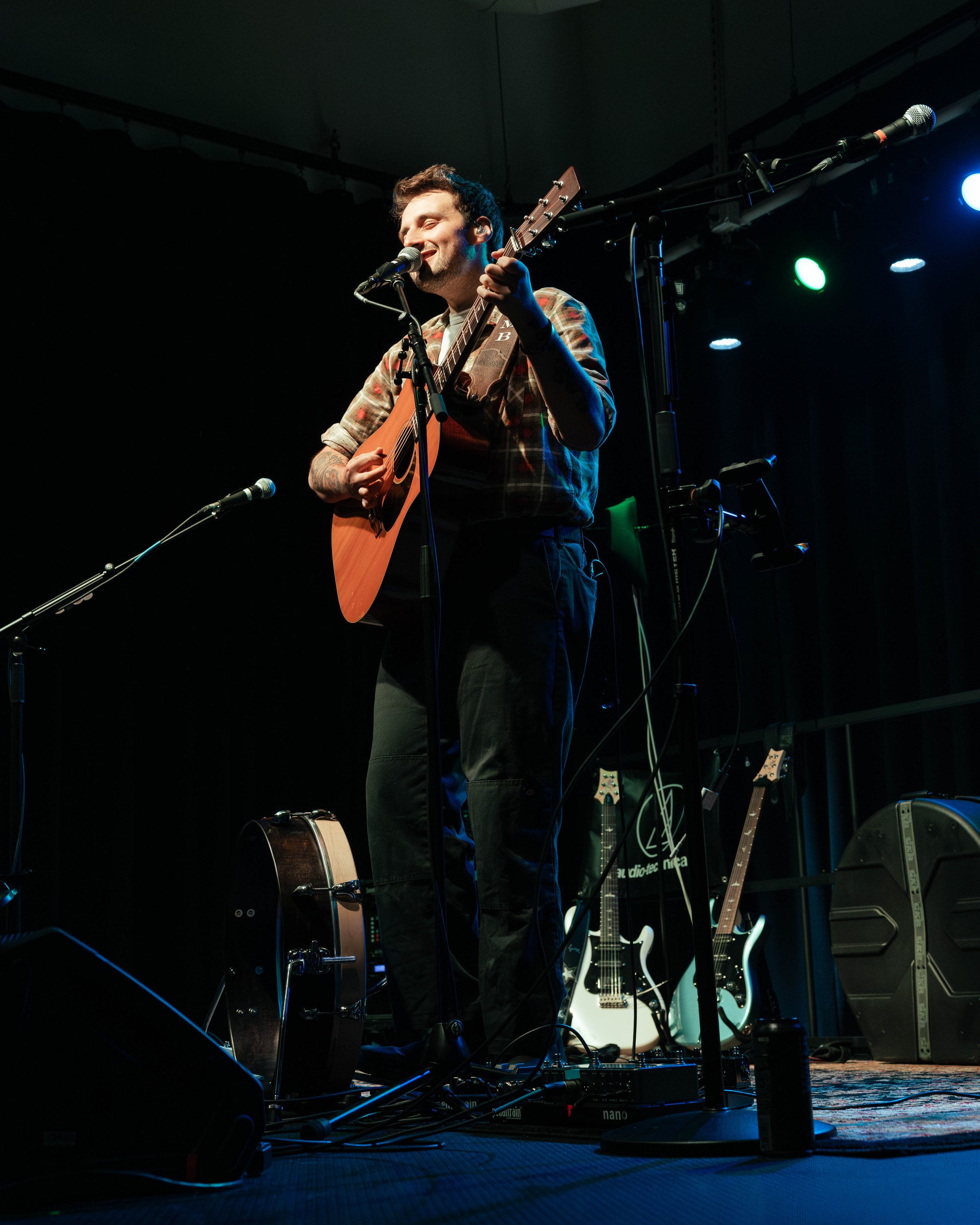 Max Bartos opening for David Cook, The Argo, 2026