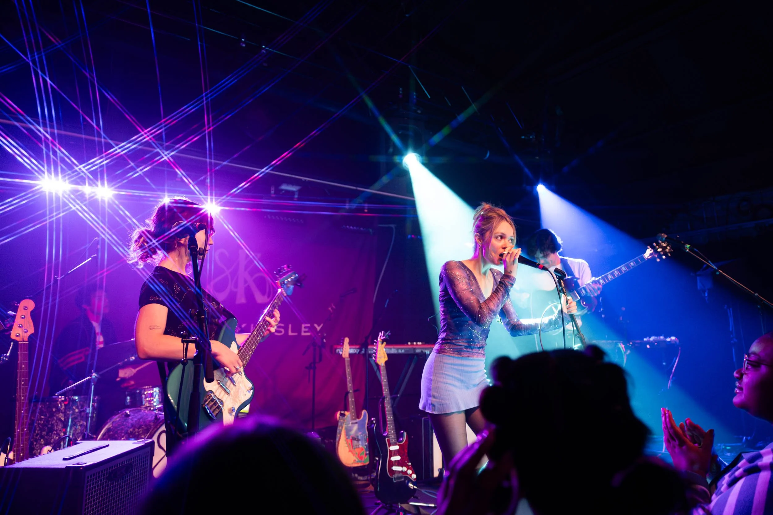 Charlotte Rose Benjamin opening for Sarah Kinsley, Vivarium, 2025