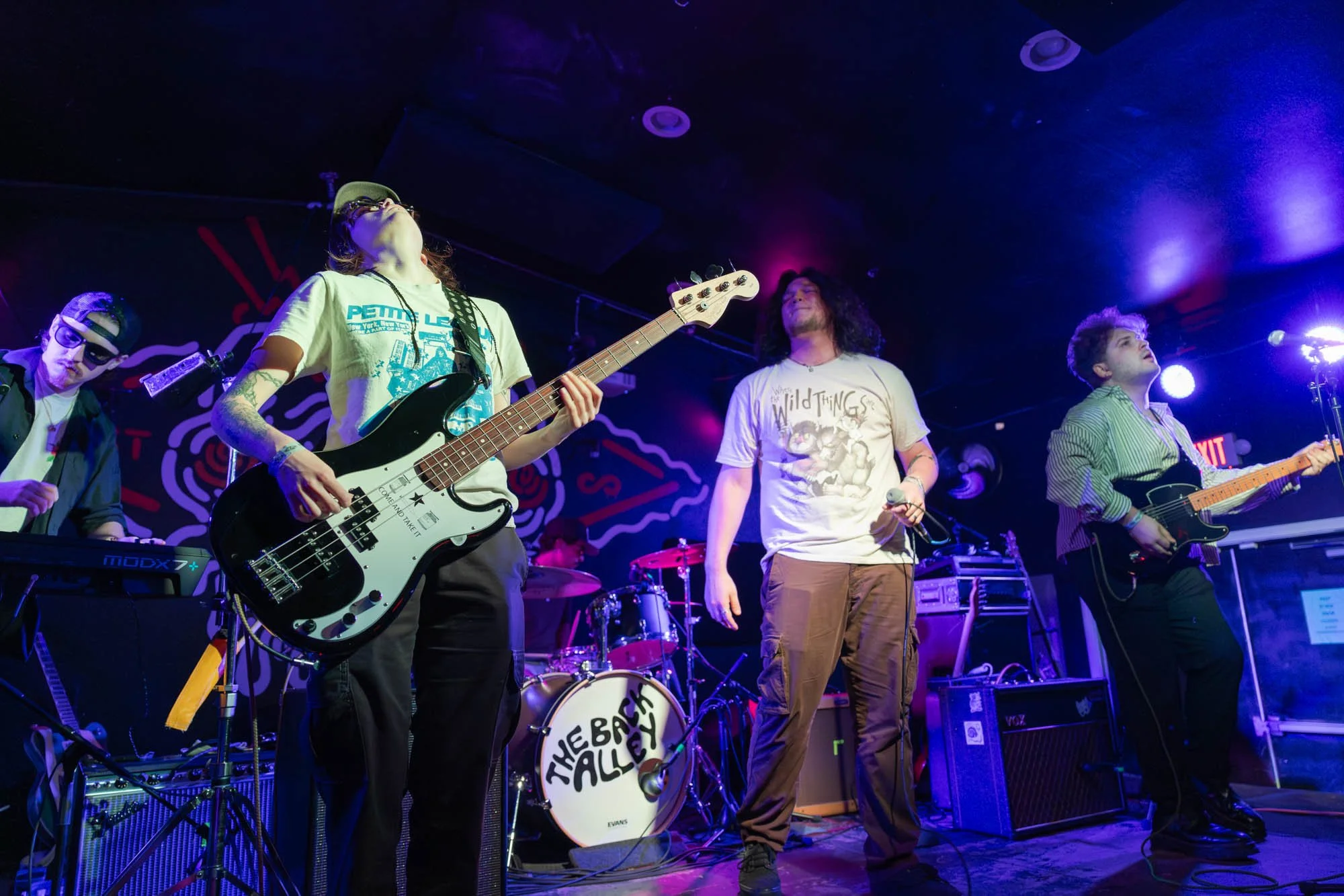 Scorched Waves opening for The Back Alley, X-Ray, Arcade, 2025